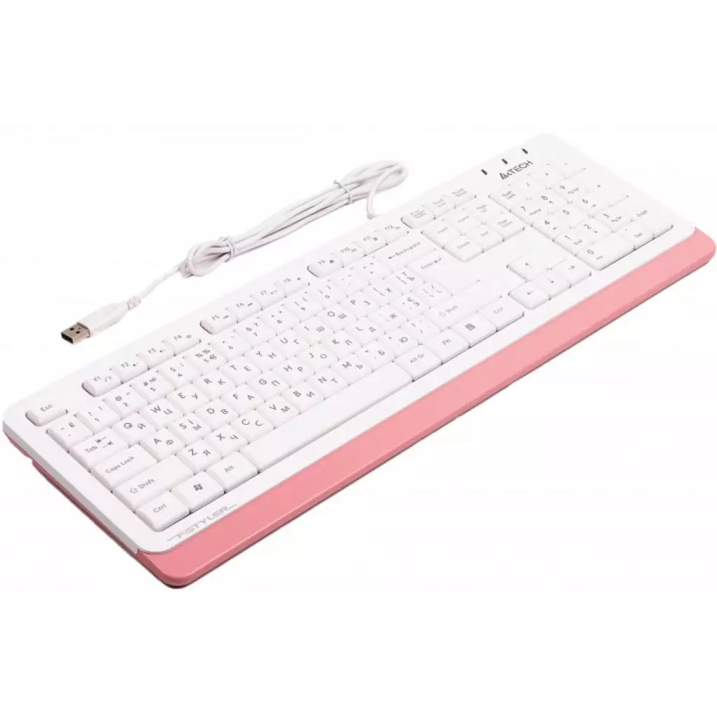 Клавиатура A4Tech FK10 Pink - 1 Клавиатура A4Tech FK10 Pink - 1