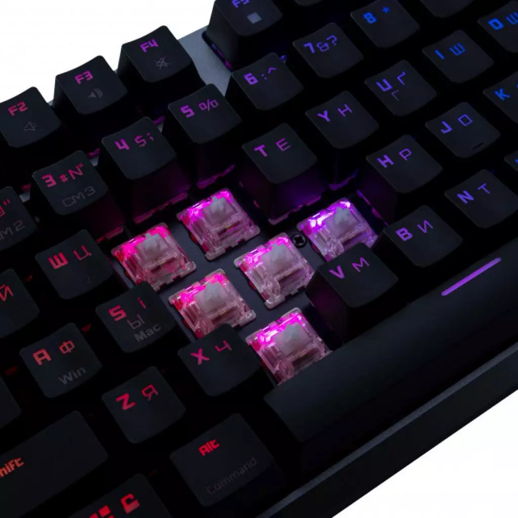 Клавиатура Hator Skyfall TKL USB/Bluetooth (HTK-660) - 4 Клавиатура Hator Skyfall TKL USB/Bluetooth (HTK-660) - 4