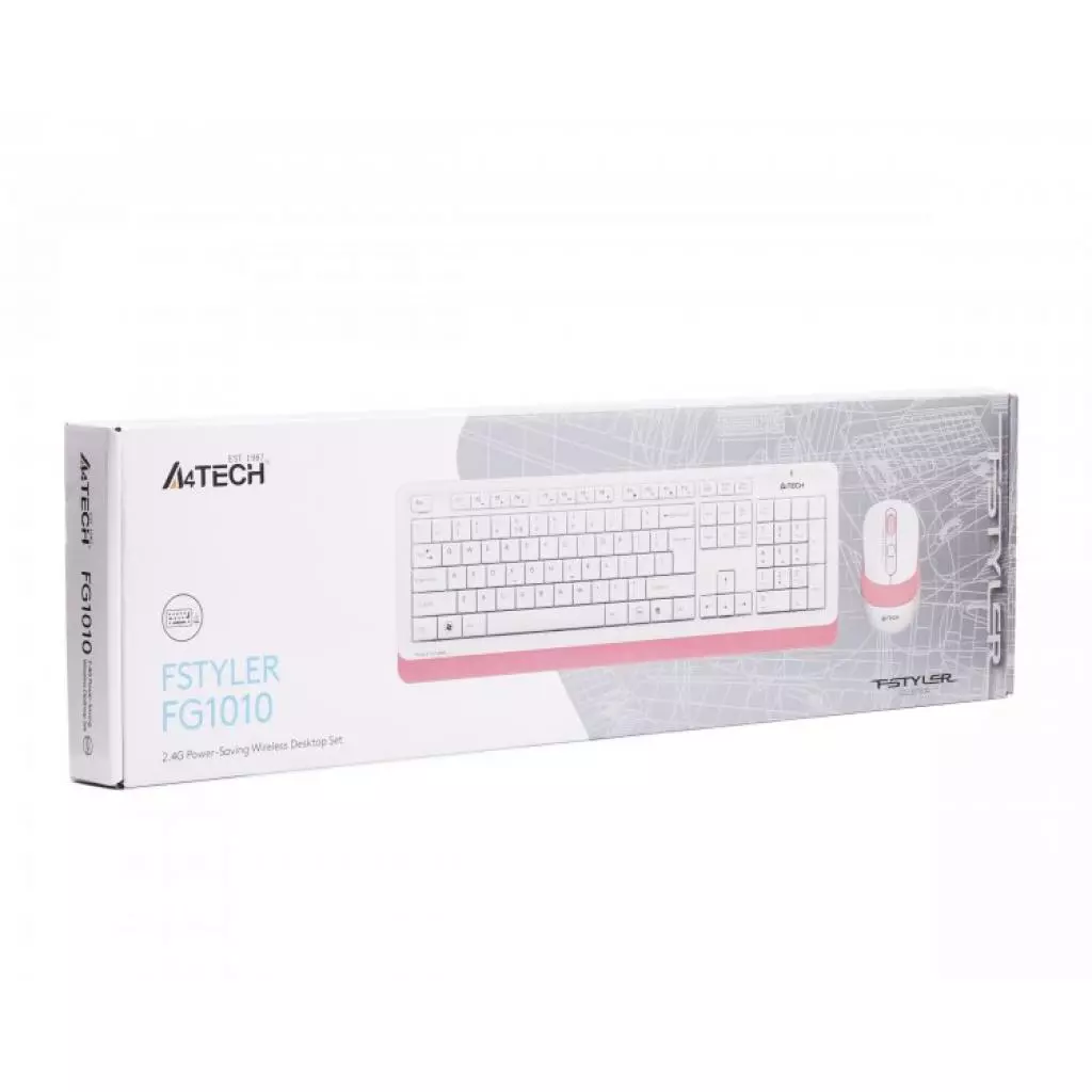 Комплект A4Tech FG1010 Pink - 2 Комплект A4Tech FG1010 Pink - 2