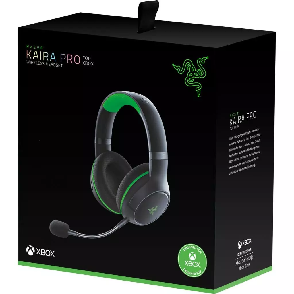Наушники Razer Kaira Pro for Xbox Wireless Black (RZ04-03470100-R3M1) - 8 Наушники Razer Kaira Pro for Xbox Wireless Black (RZ04-03470100-R3M1) - 8