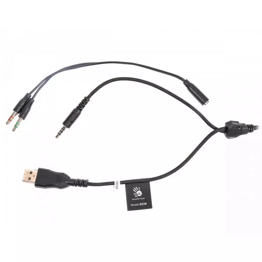 Наушники A4Tech Bloody G220 Black - 4 Наушники A4Tech Bloody G220 Black - 4