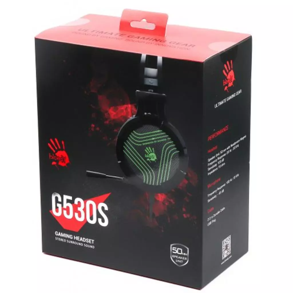 Наушники A4Tech Bloody G530S Black - 5 Наушники A4Tech Bloody G530S Black - 5