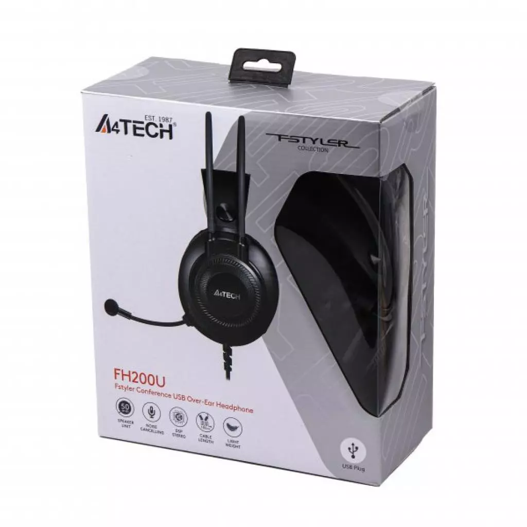 Наушники A4Tech FH200U Grey - 4