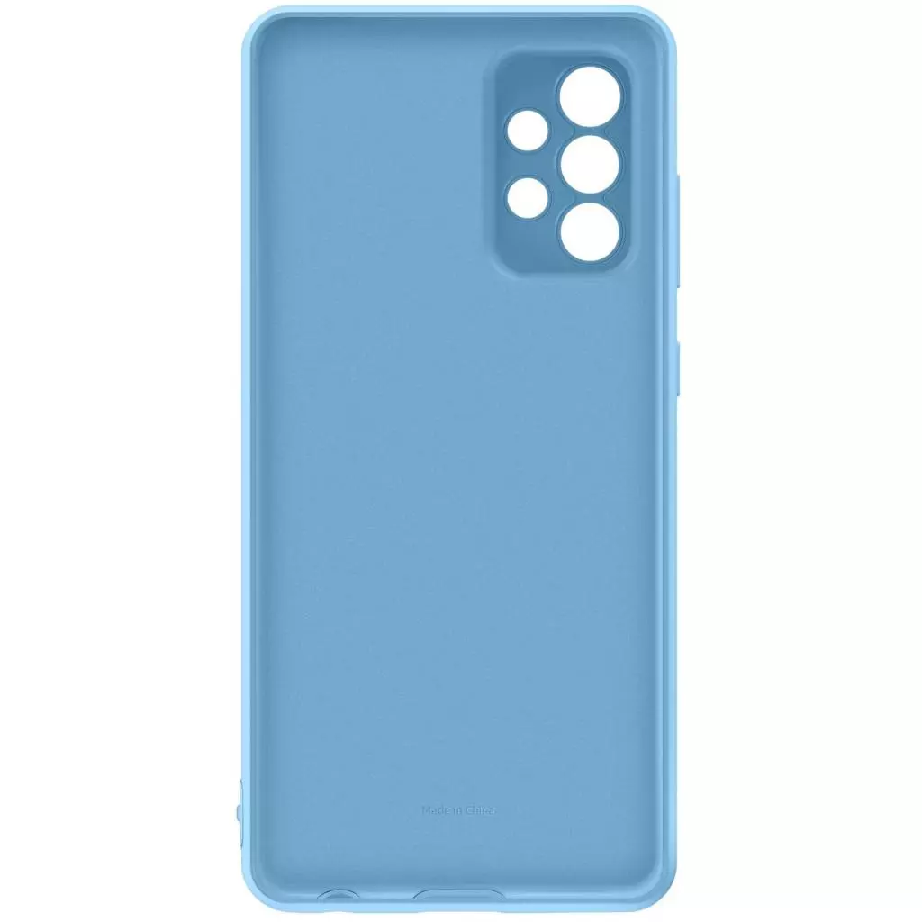 Чехол для моб. телефона Samsung SAMSUNG Galaxy A72/A725 Silicone Cover Blue (EF-PA725TLEGRU) - 1