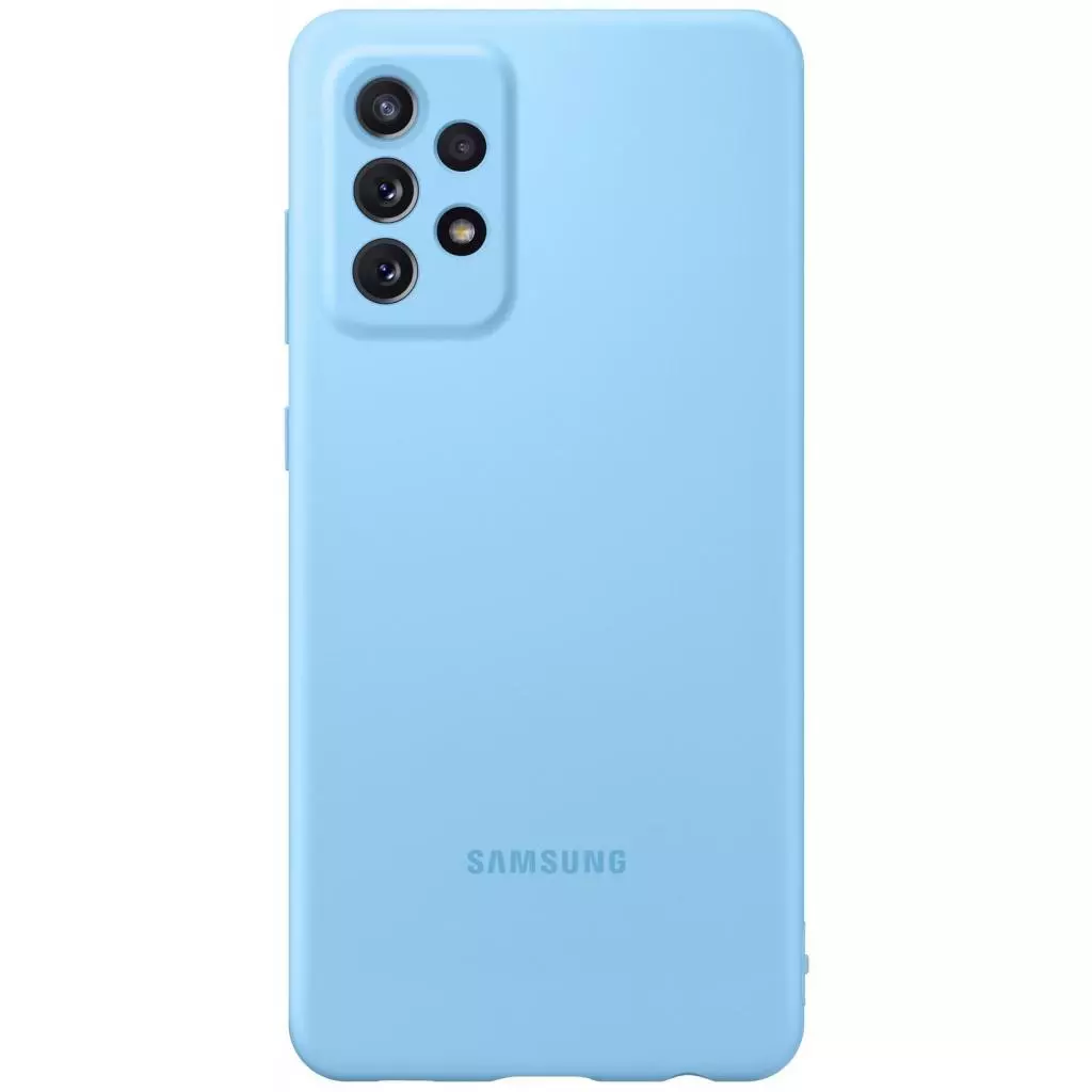 Чехол для моб. телефона Samsung SAMSUNG Galaxy A72/A725 Silicone Cover Blue (EF-PA725TLEGRU) - 2