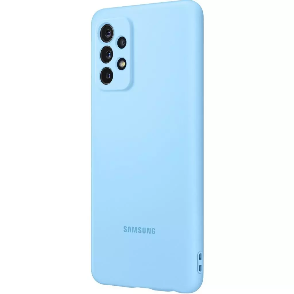 Чехол для моб. телефона Samsung SAMSUNG Galaxy A72/A725 Silicone Cover Blue (EF-PA725TLEGRU) - 4