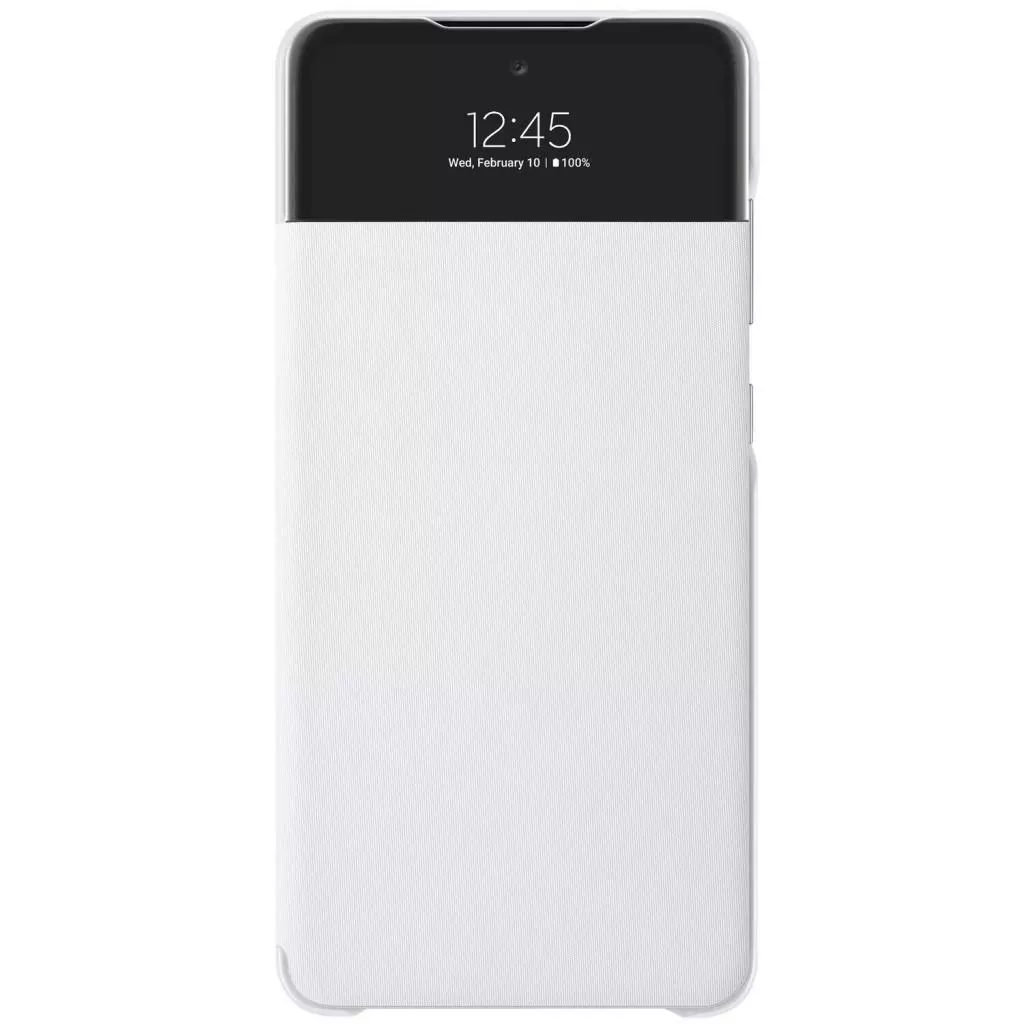 Чехол для моб. телефона Samsung SAMSUNG Galaxy A72/A725 S View Wallet Cover White (EF-EA725PWEGRU)