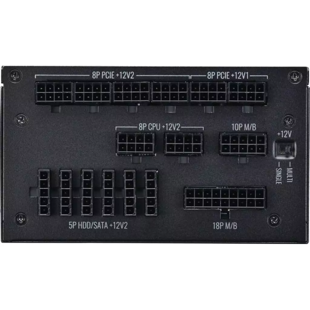 Блок питания CoolerMaster 1300W (MPZ-D001-AFBAPV-EU) - 8 Блок питания CoolerMaster 1300W (MPZ-D001-AFBAPV-EU) - 8