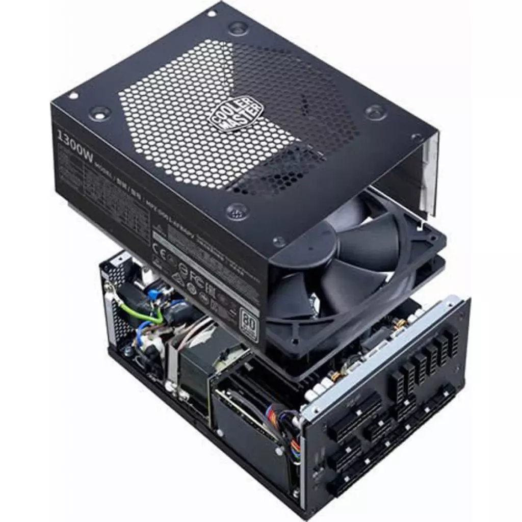 Блок питания CoolerMaster 1300W (MPZ-D001-AFBAPV-EU) - 9 Блок питания CoolerMaster 1300W (MPZ-D001-AFBAPV-EU) - 9