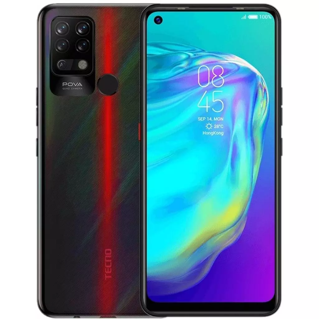 Мобильный телефон Tecno LD7 (POVA 6/128Gb) Dazzle Black (4895180762468) - 7 Мобильный телефон Tecno LD7 (POVA 6/128Gb) Dazzle Black (4895180762468) - 7