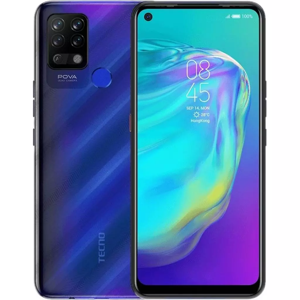 Мобильный телефон Tecno LD7 (POVA 6/128Gb) Magic Blue (4895180762444) - 7 Мобильный телефон Tecno LD7 (POVA 6/128Gb) Magic Blue (4895180762444) - 7