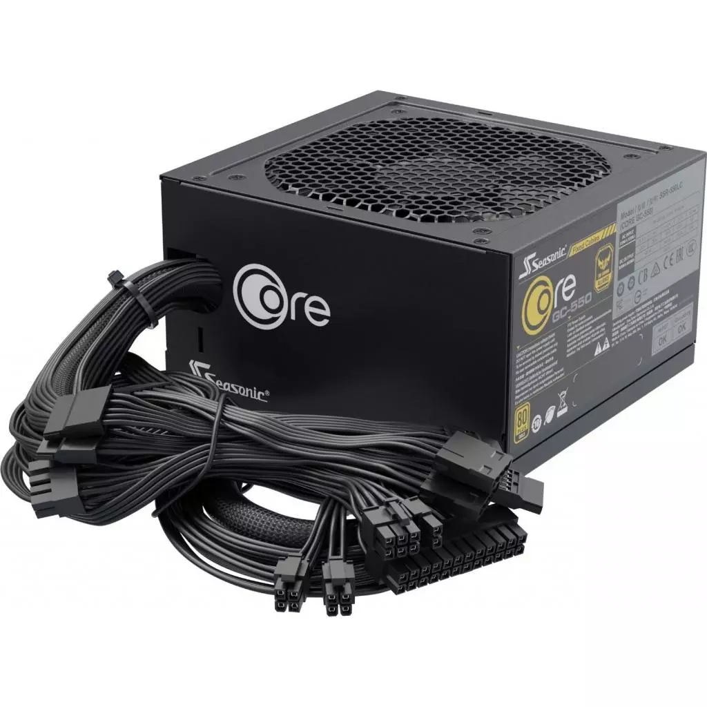 Блок питания Seasonic 550W GC-550 GOLD (SSR-550LC) - 1 Блок питания Seasonic 550W GC-550 GOLD (SSR-550LC) - 1