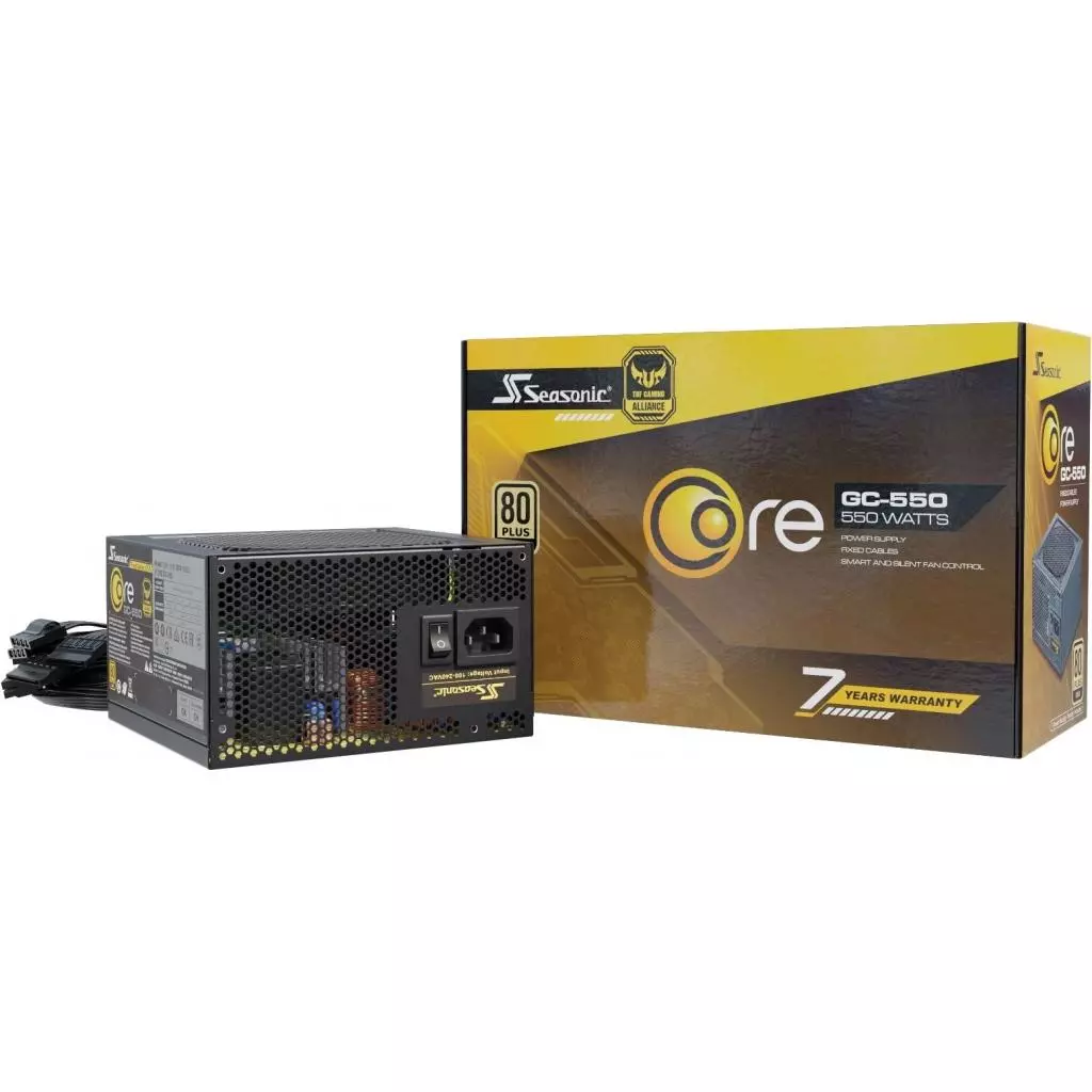 Блок питания Seasonic 550W GC-550 GOLD (SSR-550LC) - 7 Блок питания Seasonic 550W GC-550 GOLD (SSR-550LC) - 7
