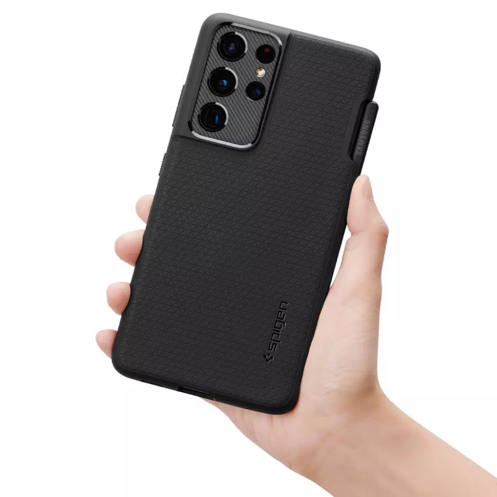 Чехол для моб. телефона Spigen Samsung Galaxy S21 Ultra Liquid Air(Pencil Edition), Matte B (ACS02831) - 5 Чехол для моб. телефона Spigen Samsung Galaxy S21 Ultra Liquid Air(Pencil Edition), Matte B (ACS02831) - 5