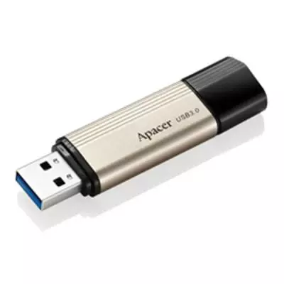 USB флеш накопитель Apacer 64GB AH353 Champagne Gold RP USB 3.0 (AP64GAH353C-1) - 2