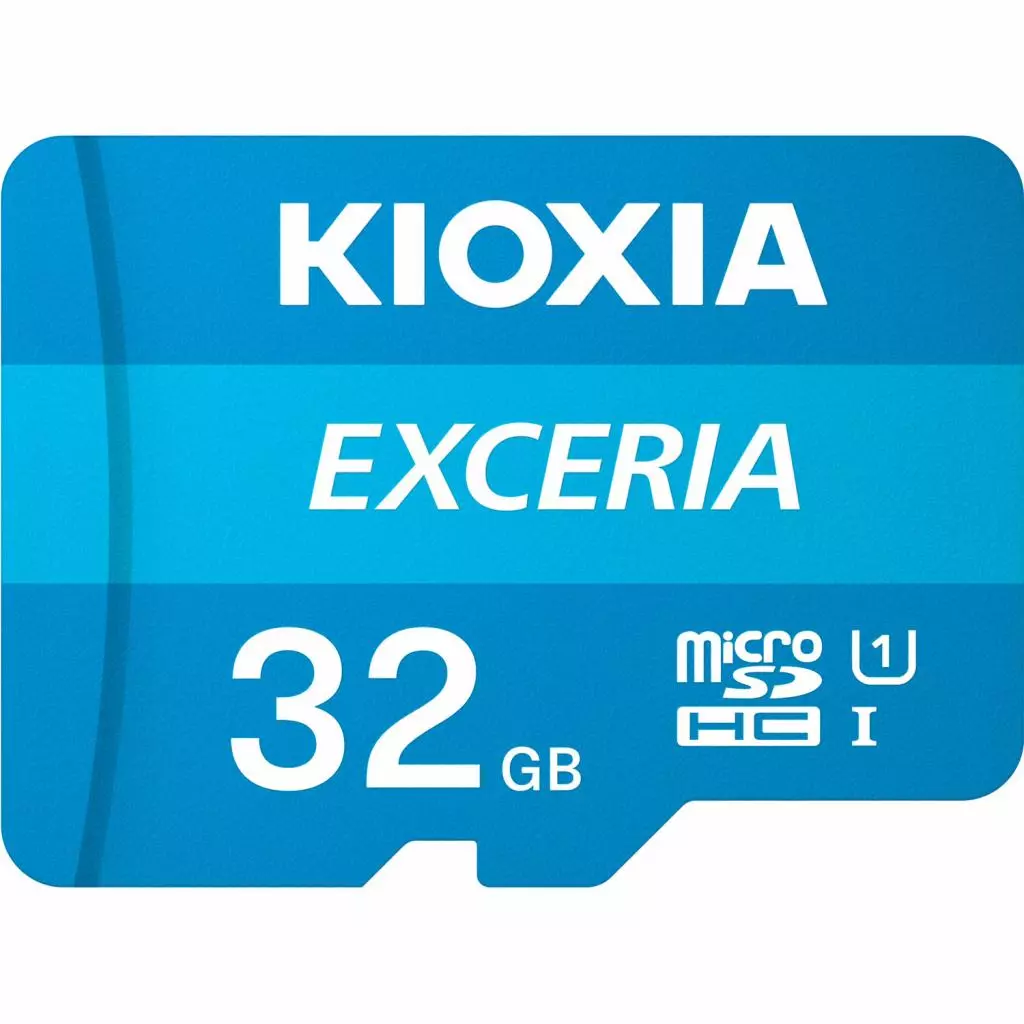 Карта памяти Kioxia 32GB microSDHC class 10 UHS-I Exceria (LMEX1L032GG2)