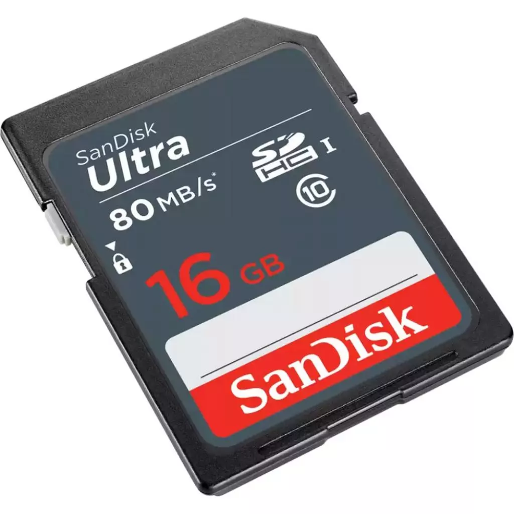 Карта памяти SanDisk 16GB SDHC class 10 UHS-1 (SDSDUNS-016G-GN3IN) - 1 Карта памяти SanDisk 16GB SDHC class 10 UHS-1 (SDSDUNS-016G-GN3IN) - 1