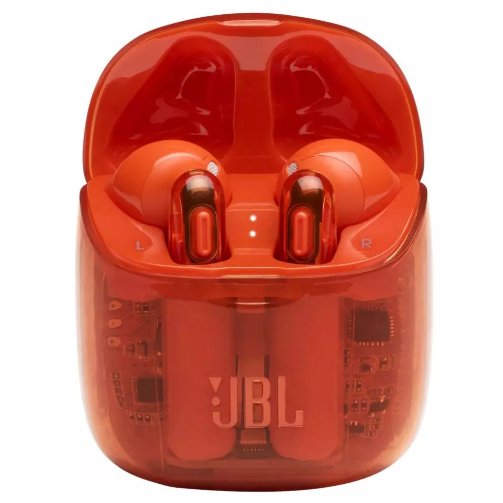Наушники JBL Tune 225 TWS Ghost Orange (JBLT225TWSGHOSTORG) - 3 Наушники JBL Tune 225 TWS Ghost Orange (JBLT225TWSGHOSTORG) - 3