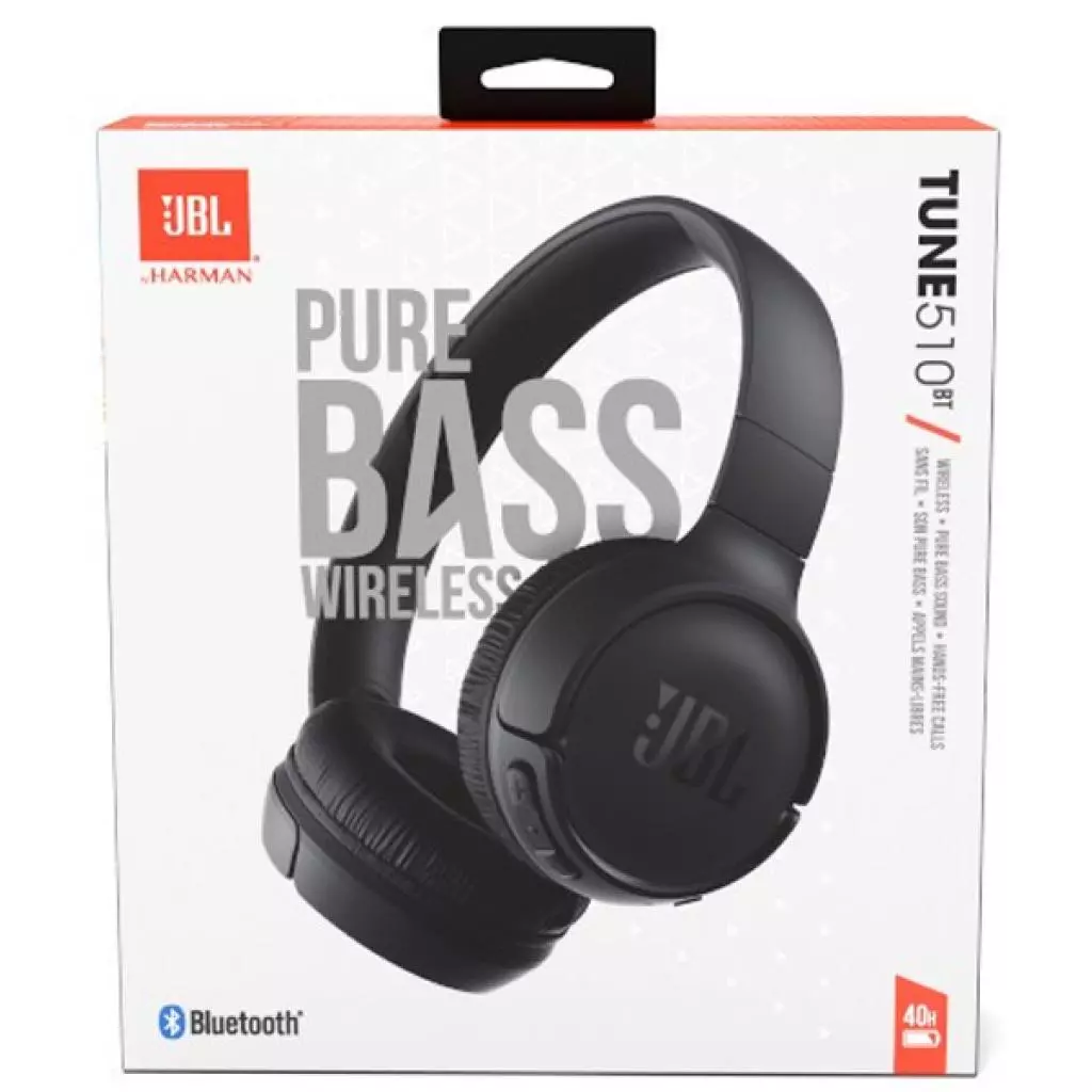 Наушники JBL Tune 510BT Black (JBLT510BTBLKEU) - 7