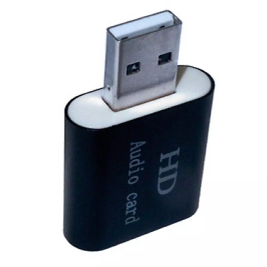 Звуковая плата Dynamode USB-SOUND7-ALU black - 3 Звуковая плата Dynamode USB-SOUND7-ALU black - 3