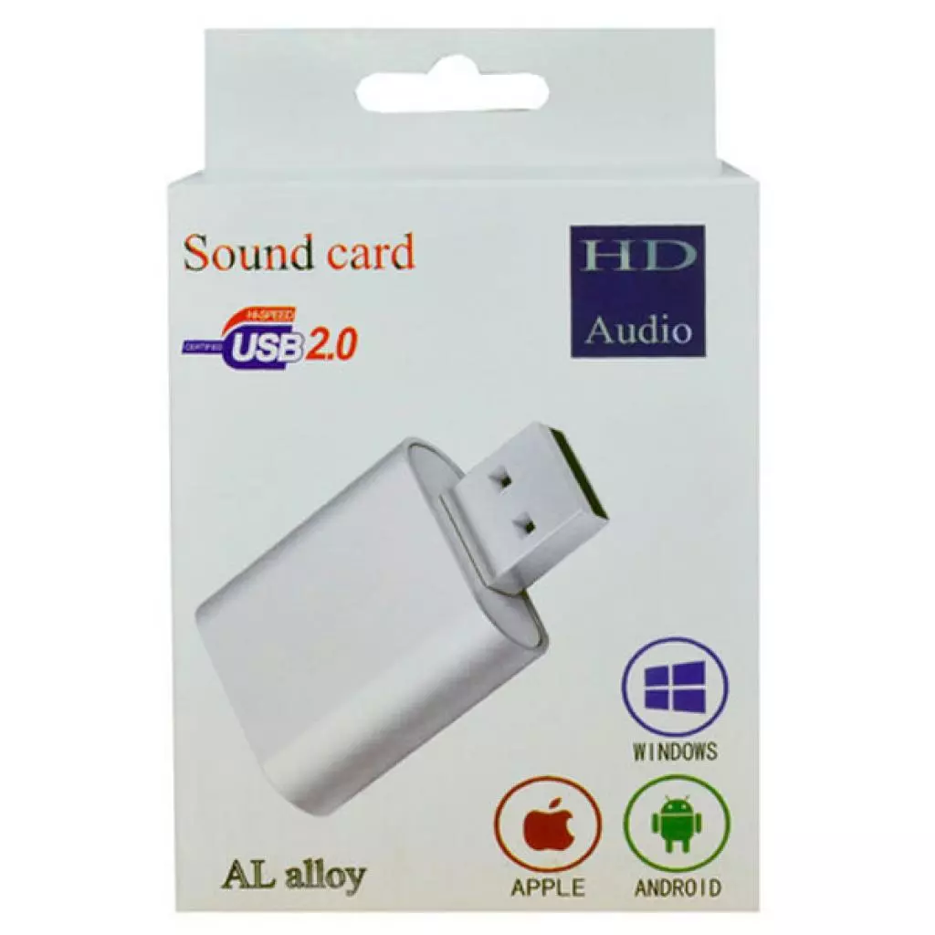 Звуковая плата Dynamode USB-SOUND7-ALU black - 6 Звуковая плата Dynamode USB-SOUND7-ALU black - 6