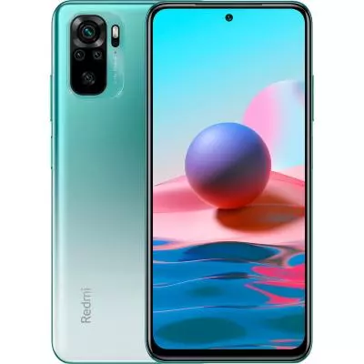 Мобильный телефон Xiaomi Redmi Note 10 6/128GB Lake Green - 10 Мобильный телефон Xiaomi Redmi Note 10 6/128GB Lake Green - 10