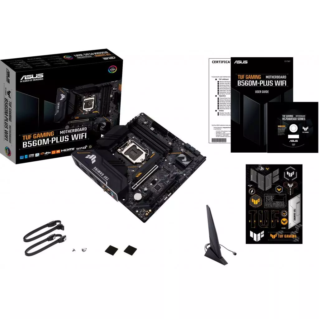 Материнская плата ASUS TUF GAMING B560M-PLUS WIFI - 7