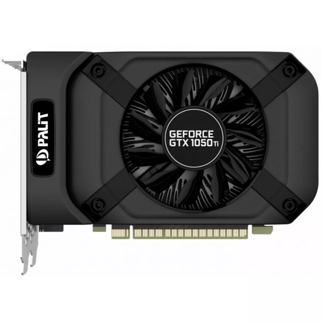 Видеокарта Palit GeForce GTX1050 Ti 4096Mb StormX (NE5105T018G1-1070F) - 1 Видеокарта Palit GeForce GTX1050 Ti 4096Mb StormX (NE5105T018G1-1070F) - 1