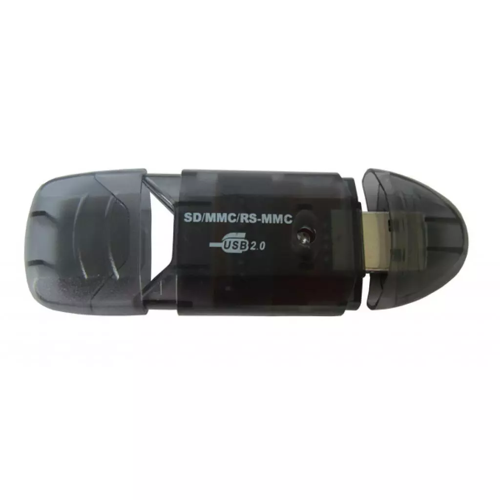 Считыватель флеш-карт ST-Lab SD/ SDHC/ MMC /RS-MMC (U-371 black) - 1