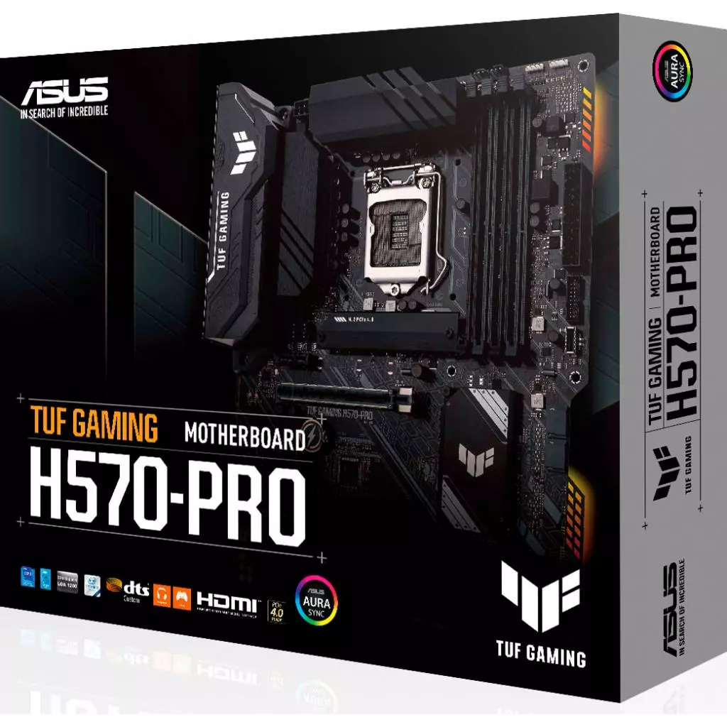 Материнская плата ASUS TUF GAMING H570-PRO - 6 Материнская плата ASUS TUF GAMING H570-PRO - 6