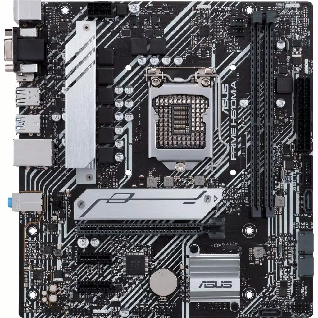 Материнская плата ASUS PRIME H510M-A - 1 Материнская плата ASUS PRIME H510M-A - 1