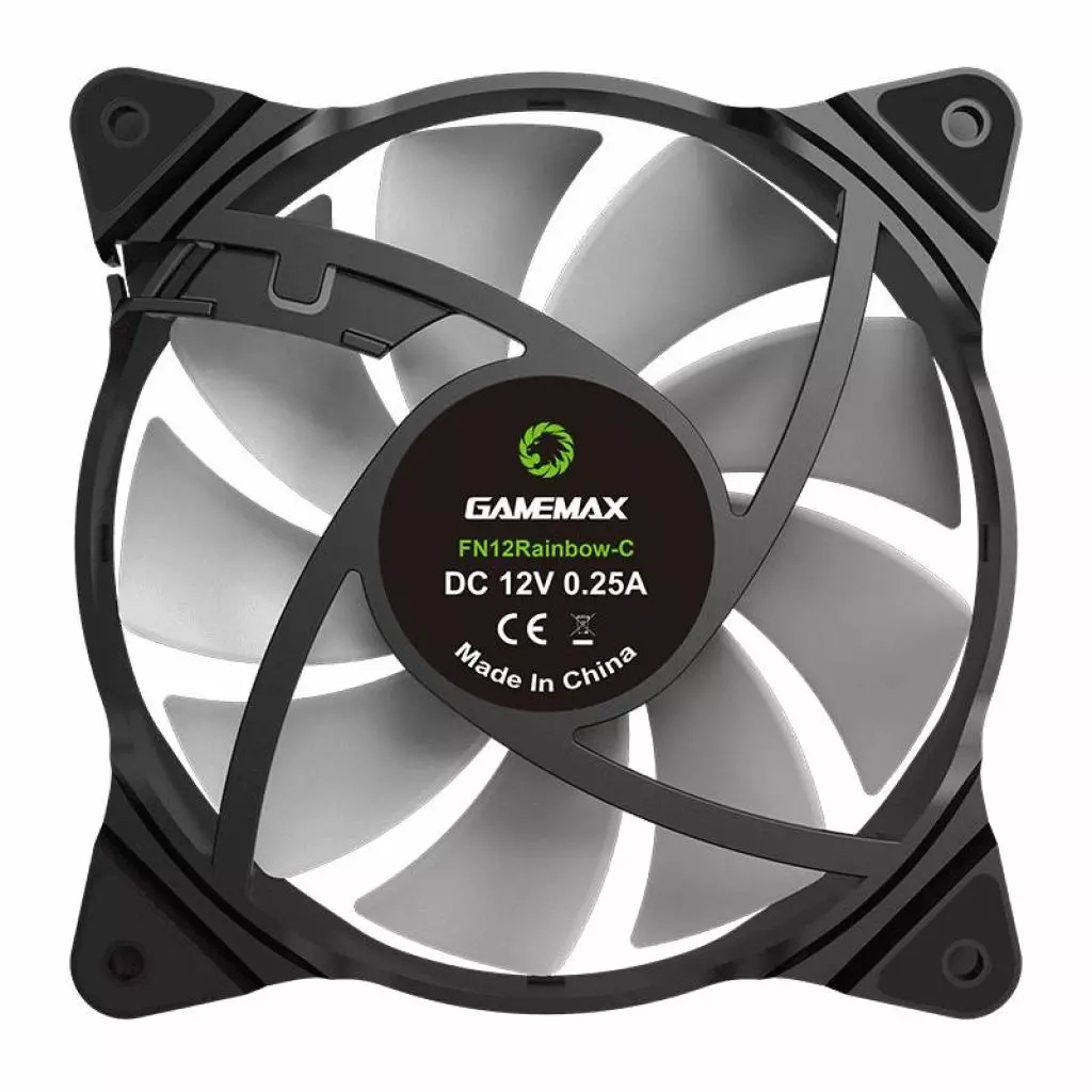 Кулер для корпуса Gamemax FN-12Rainbow-C2 - 5 Кулер для корпуса Gamemax FN-12Rainbow-C2 - 5