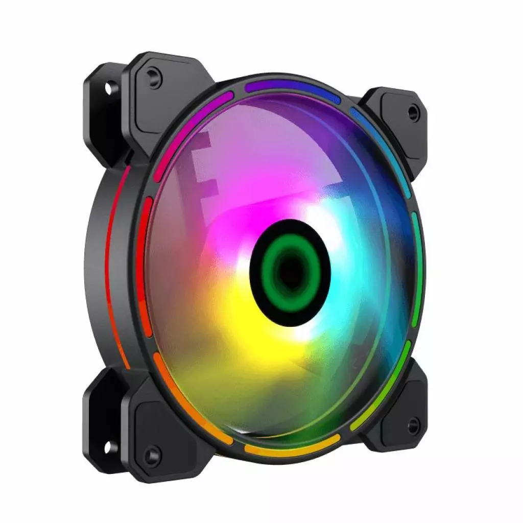 Кулер для корпуса Gamemax FN-12Rainbow-D - 1 Кулер для корпуса Gamemax FN-12Rainbow-D - 1