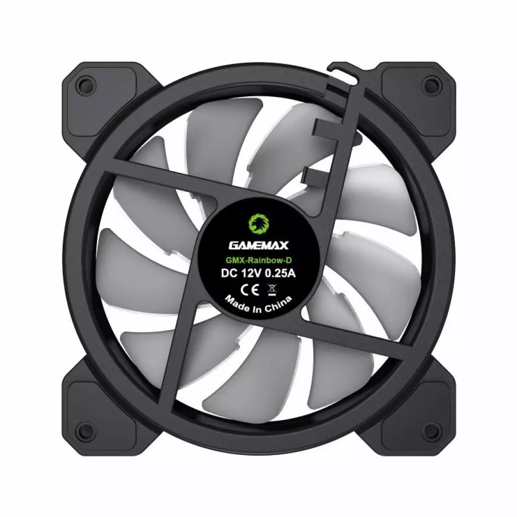 Кулер для корпуса Gamemax FN-12Rainbow-D - 6 Кулер для корпуса Gamemax FN-12Rainbow-D - 6