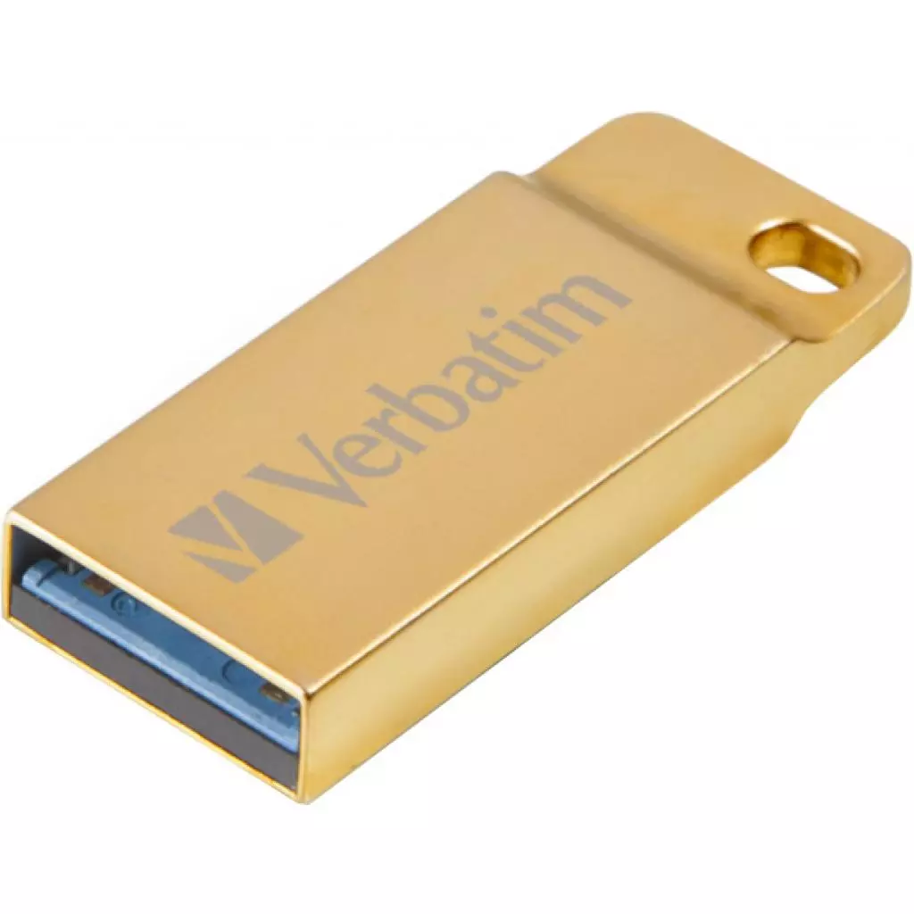 USB флеш накопитель Verbatim 64GB Metal Executive Gold USB 3.0 (99106) - 1 USB флеш накопитель Verbatim 64GB Metal Executive Gold USB 3.0 (99106) - 1