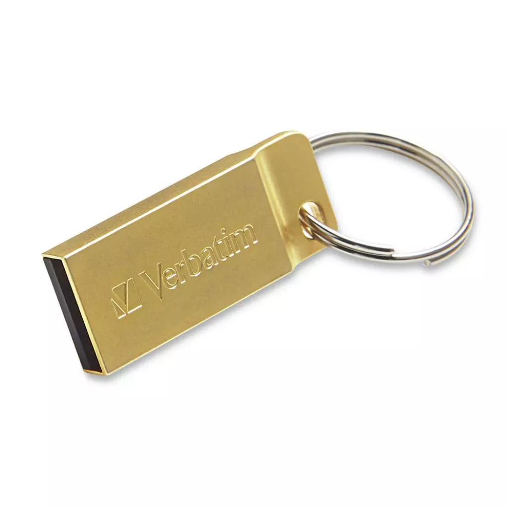 USB флеш накопитель Verbatim 64GB Metal Executive Gold USB 3.0 (99106) - 2 USB флеш накопитель Verbatim 64GB Metal Executive Gold USB 3.0 (99106) - 2