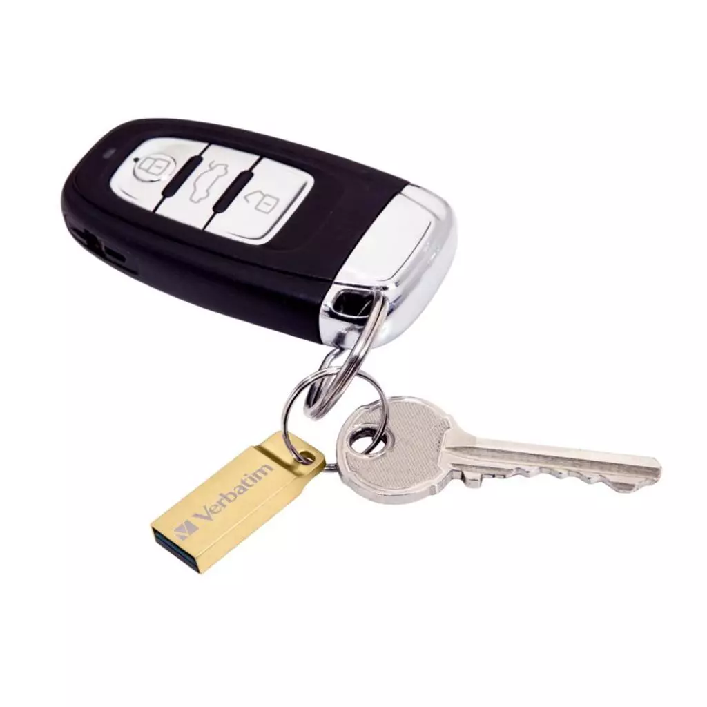 USB флеш накопитель Verbatim 64GB Metal Executive Gold USB 3.0 (99106) - 3 USB флеш накопитель Verbatim 64GB Metal Executive Gold USB 3.0 (99106) - 3