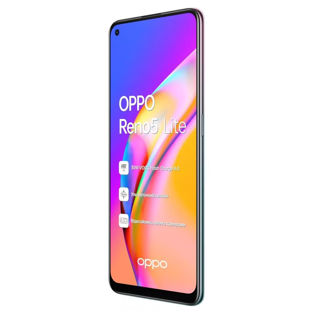 Мобильный телефон Oppo Reno5 Lite 8/128GB Purple (OFCPH2205_PURPLE) - 7