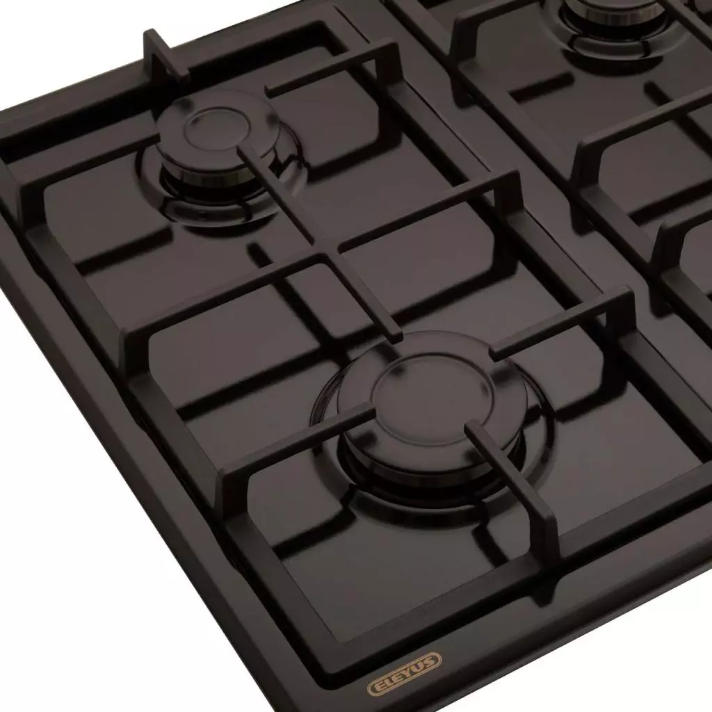 Варочная поверхность Eleyus SILVA 60 BL+RB CF - 4 Варочная поверхность Eleyus SILVA 60 BL+RB CF - 4