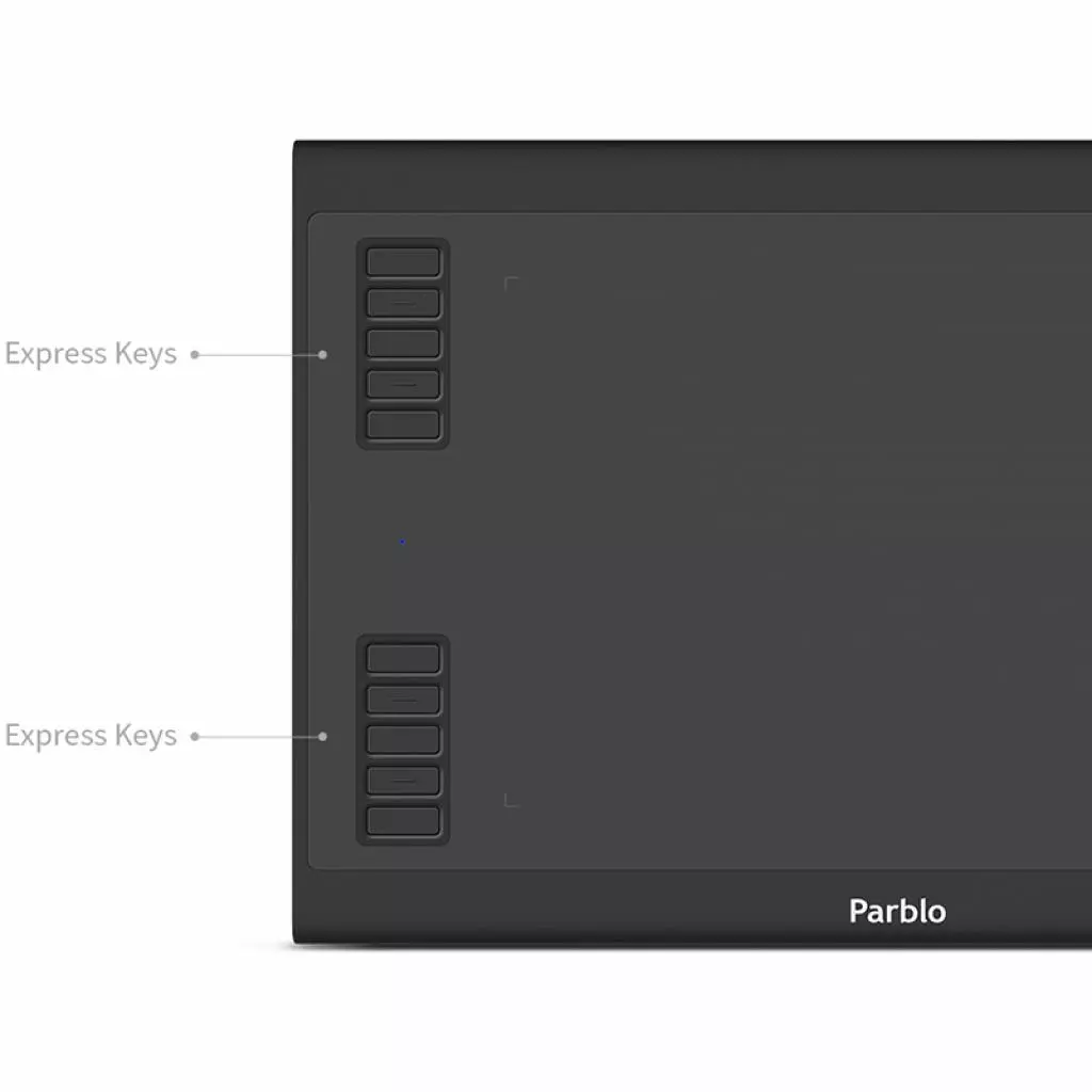 Графический планшет Parblo A610 Plus V2 Black (A610PLUSV2) - 2 Графический планшет Parblo A610 Plus V2 Black (A610PLUSV2) - 2
