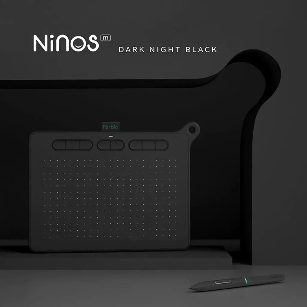 Графический планшет Parblo Ninos M Black (NINOSM) - 8 Графический планшет Parblo Ninos M Black (NINOSM) - 8