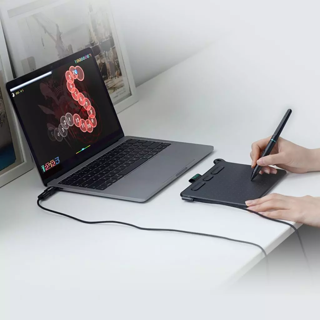 Графический планшет Parblo Ninos S Black (NINOSS) - 4