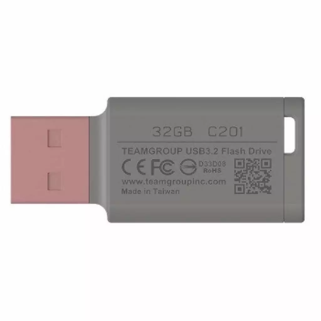 USB флеш накопитель Team 32GB C20 Pink USB 3.2 (TC201332GK01) - 1 USB флеш накопитель Team 32GB C20 Pink USB 3.2 (TC201332GK01) - 1