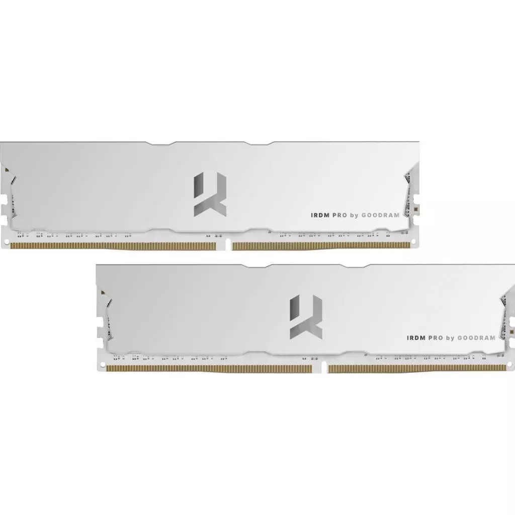 Модуль памяти для компьютера DDR4 16GB (2x8GB) 4000 MHz IRDM PRO White Goodram (IRP-W4000D4V64L18S/16GDC)