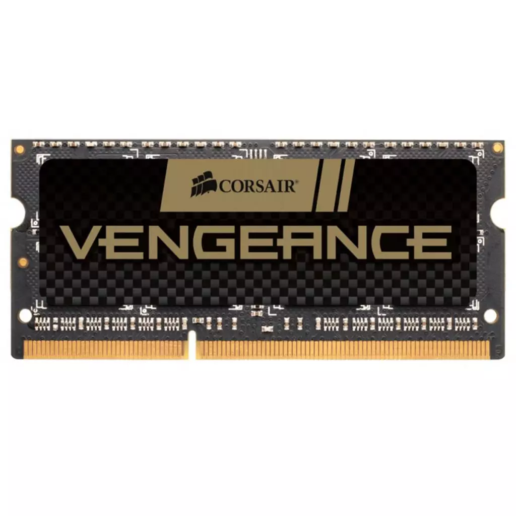 Модуль памяти для ноутбука SoDIMM DDR3 8GB 1600 MHz Vengeance Black Corsair (CMSX8GX3M1A1600C10)