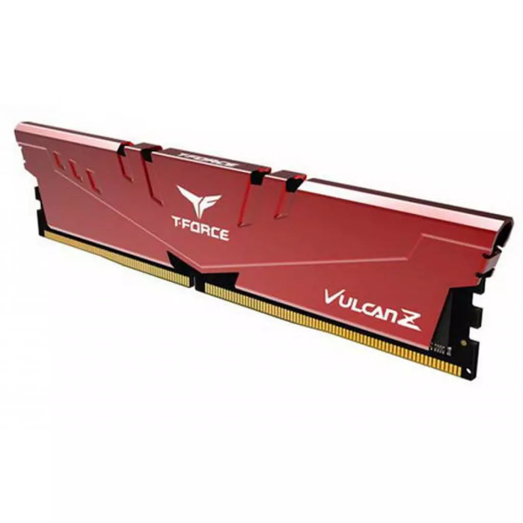 Модуль памяти для компьютера DDR4 8GB 3200 MHz T-Force Vulcan Z Red Team (TLZRD48G3200HC16C01) - 1