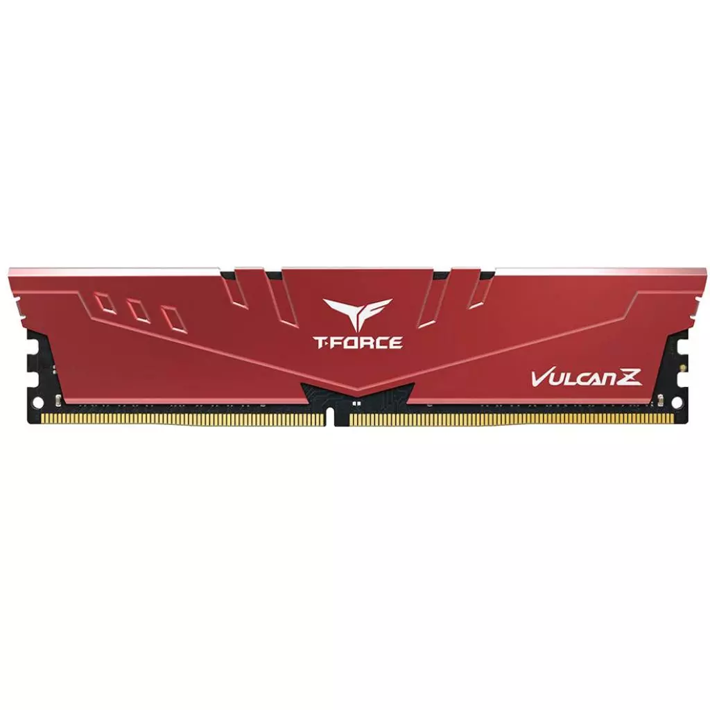 Модуль памяти для компьютера DDR4 8GB 3200 MHz T-Force Vulcan Z Red Team (TLZRD48G3200HC16C01)