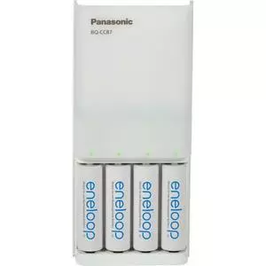 Зарядное устройство для аккумуляторов Panasonic BQ-CC87 USB in/out с функцией Power Bank +4AA 1900 mAh (K-KJ87MCC40USB)