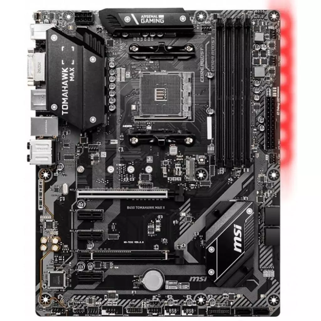 Материнская плата MSI B450 TOMAHAWK MAX II - 1 Материнская плата MSI B450 TOMAHAWK MAX II - 1