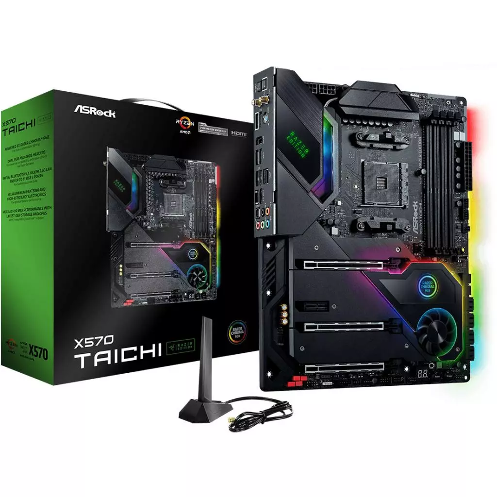 Материнская плата ASRock X570 TAICHI RAZER EDITION